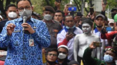 anies baswedan dan buruh